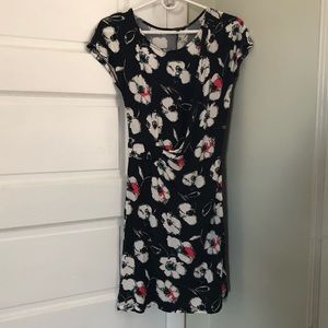 Flower Wrap Dress